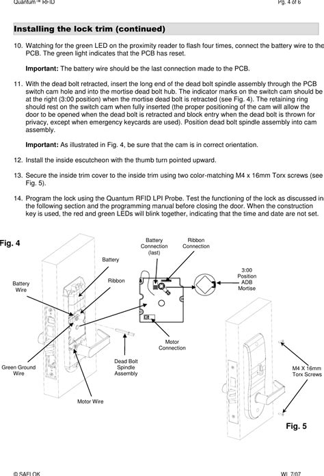 quantum rfid lpi lock programming